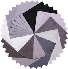 80Pcs 5X5 Inch Solid Cotton Fabric Squares for Quilting, Charm Packs for Quiltin