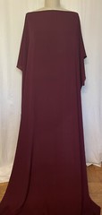100% Silk Charmeuse Rich Luxurious Burgundy Fabric 1.5 Yards Long 45″ Wide
