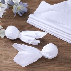 20 Pack 10×10 Inch White Cotton Fabric Squares Precut Quilting Fabric