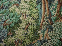 Tapestry Curtain Upholstery Fabric Woodland Forest Tree Cushion 15 Metre Roll