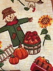 Quilting Fabric Lot – 10 Fat Quarters, Fall/Autumn + 1 FREE!