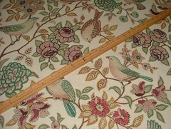 Morris Bird Floral Fern Curtain Upholstery Cushion Roman Blind Quilting Fabric