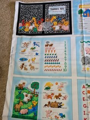 Quilting Treasures Teacher’s Pet Cotton Fabric Book Panel