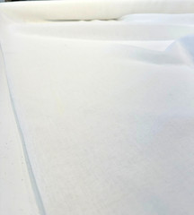 Linen Sheer Plain Off White 118″ Extra Wide Curtain Drapery Fabric By The Yard