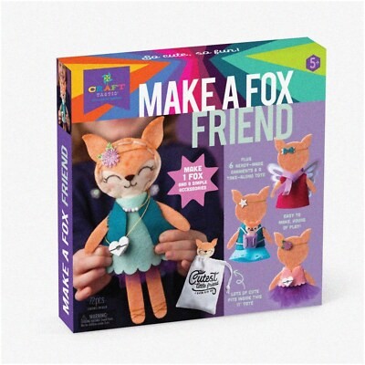 Create Your Own Cuddly Fox Sewing Kit