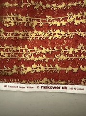 Fabric 100% Cotton 27 Inches Enchanted Garden Willow Makowar United Kingdom