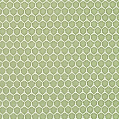 Thibaut Medallion Flower Weave Upholstery Fabric- Genie / Leaf 0.95 yds W81930