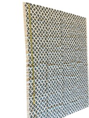 Rebecca Atwoods Bricks Blue And Green Fabric 56.5 Inches x 78 Inches