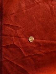 Barn Red Ultrasuede Microfiber Brushed (15” X 40”Yd) Soft Remnant