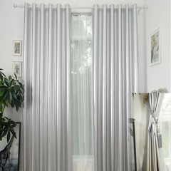 Elegant Black & Silver Blackout Fabric – Lightweight, 1 Yard with UV Protection