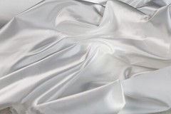 White Silky Bridal Satin Fabric by the yard 60″ Wide