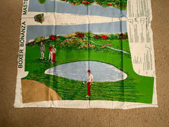 Boxer Bonanza Masters Golf Fabric Project Panel Boxer Shorts Underwear Cotton