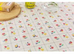 TPU Laminated Cotton Fabric by the yard Non-Toxic Coated Waterproof Fabric W43″