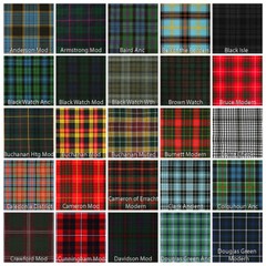 Homespun Wool Blend Tartan Fabric – By the Yard.