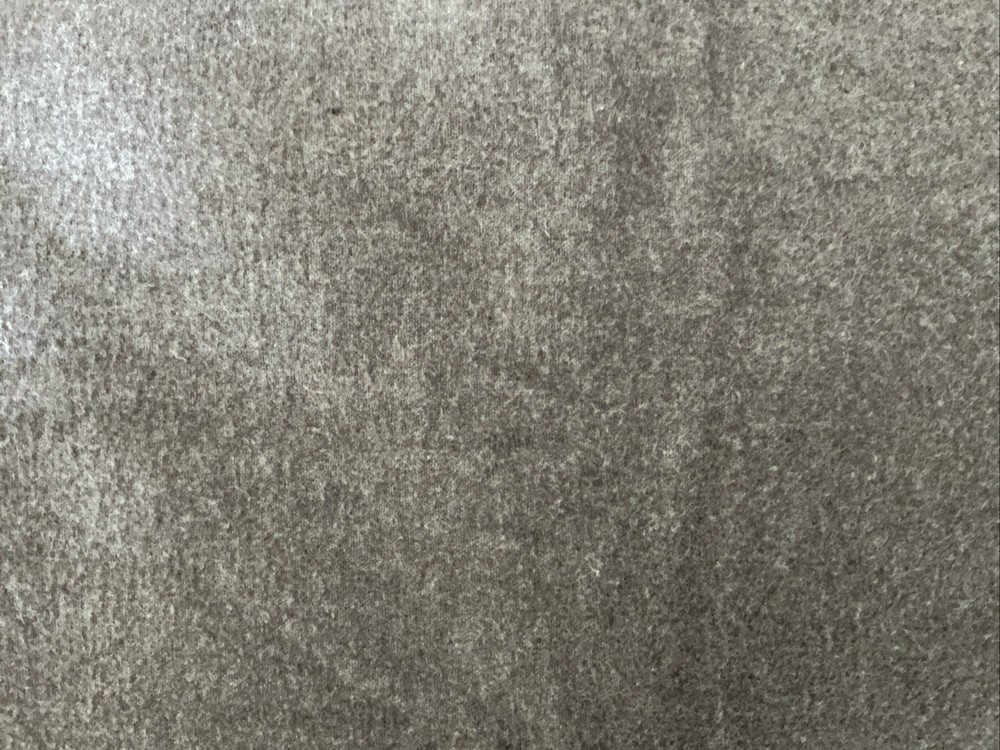 Lot of 3 1/2 Yards x 62” Solid Medium Gray Heavy Cotton Flannel