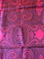 Authentic and rare TOP Italian designer luxury fabric, made in Italy .Pure silk