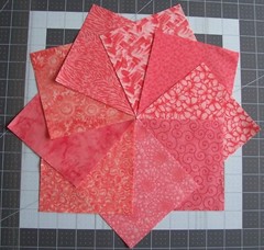 54 Coral Calico Fabric 5″ Quilting Squares 100% Cotton Charm pack Bundle
