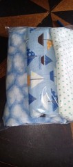Assorted Blue Fabric/sale Boats ( Lot 3)