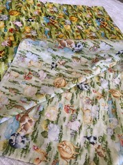 Playroom R&R Fashion Fabrics Vintage Farm Animals Baby 4 Yards