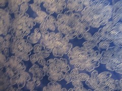Jo Ann Cotton Fabric Keepsake Calico Floral blue Quilt Craft 1Y12″X44″W NEW
