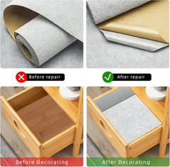 Self Adhesive Felt Velvet Fabric Liner Velvet Drawer Liner for Jewelry Drawer Cr