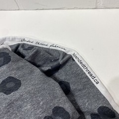 NEW – Blended Thread Fabrics Gray Leopard Fabric 2 Yards x 60″