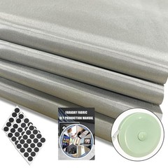 43″ W × 39″ L Faraday Fabric for Data Protection – Versatile Conductive Material