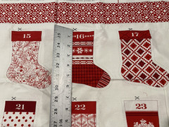 Merry Merry By Kate Spain For Moda OOP Advent Calendar Stocking Panel Christmas
