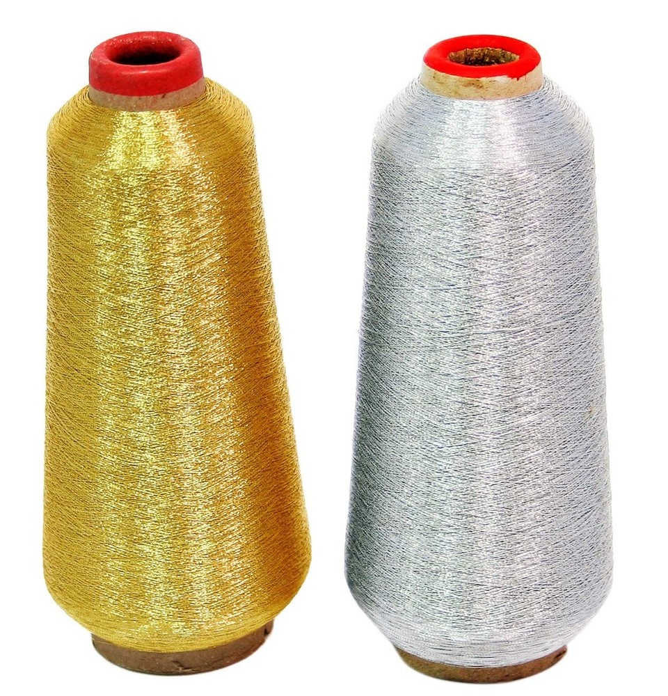 ThreadNanny New Gold and Silver Metallic Machine Embroidery