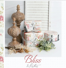 Moda BLISS 44318 13 Blush Pink Rose Floret 3 SISTERS Quilt Fabric