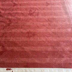 P Kaufmann Stripe Upholstery Fabric 7 Yd x 56″w Coral Reds Textured Pillows
