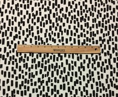 KRAVET NATE BERKUS INKSTROKES NERO MODERN ANIMAL GEOMETRIC FABRIC BY YARD 54″W