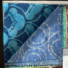 Moda Kate Spain CALYPSO BATIK Layer Cake Fabric 40-10×10 squares quilting sewing