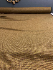 Gold Brown Designer 100% Wool Made in Italy – London Textiles 61″ Wide Half Yard