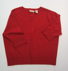 Lot of 7 Cashmere Sweaters Cutter Craft Repurpose Upcycle Flawed Reds Gray