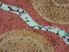 Texoprint Netherlands Abstract Collage Retro Feel Rocks Mottled Geometric Swirls