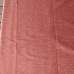10 Yds Heavyweight Blush Pink Velour Upholstery Fabric Texture Mid-Century Style