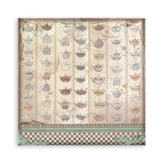 Stamperia – ALICE IN WONDERLAND – FABRIC – 4 X POLYESTER FABRICS 30CM X 30CM