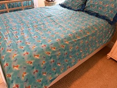 DISNEY TINKER BELL Fairy Princess Queen Bed Duvet with two Pillow Shams