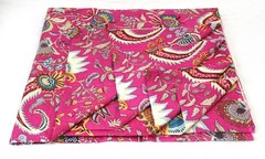 NO TARRIF CHARGES 100%✅ZK_327 Multi Hand Printed 100%Cotton 7 Yard Fabric