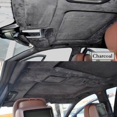 Suede Headliner Fabric 1/8″ Foam Backed Automotive Roof Droop Upholstery Replace