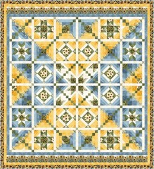 Wilmington Prints – Sunkissed – Texture – Yellow, Fabric BTY
