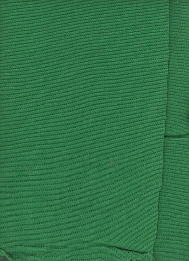 fabric 1 yard ribbing #32 100% cotton 52″ wide green