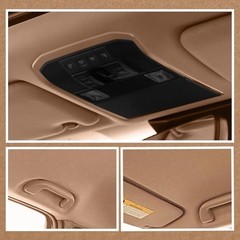 Auto Headliner Fabric 120“ L × 60” W Ultra-Fine Velvet with 120″L×60″W Beige