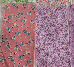 Lot of 19 Maywood Studio Fabric JUST MAKIN’ CONVERSATION Repro 1930s 9½” Squares