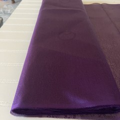 SILK PURPLE FABRIC 10 Yards x 21 Inches Wide or 360 Inches x 21 Wide