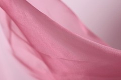 Fuchsia Crystal Organza Fabric by the Yard, Sheer Organza for Costumes and Decor