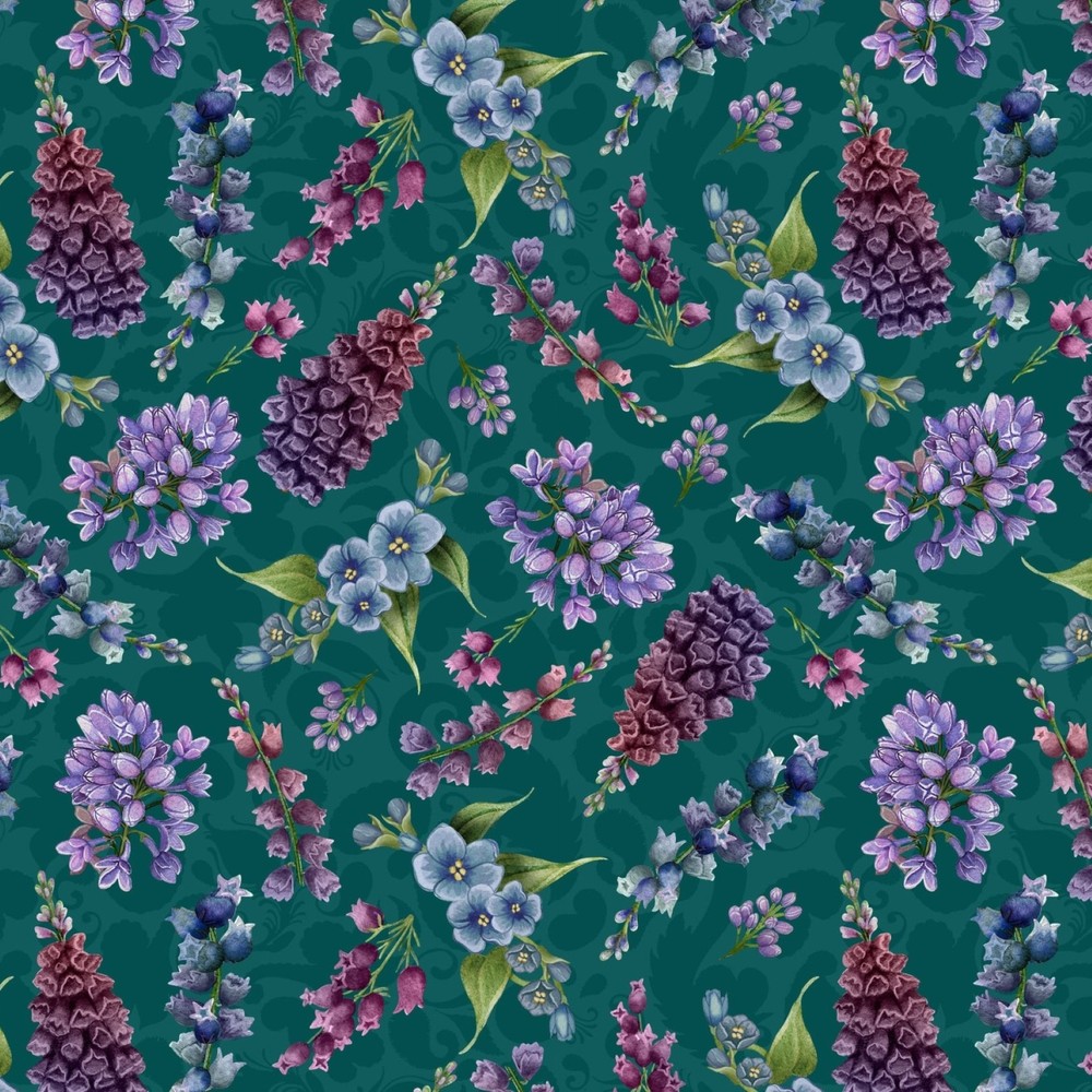 WILD GARDEN by Nicole Tamarin for White Owl Textiles – bty – item #006-945