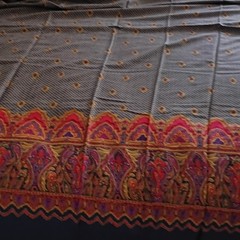 Metro Fabrics, Inc. Paisley Geometric Multicolor Fabric Up to 45” Wide
