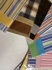 Collectionz By Junkitz Swatchz 3pcs 6” X 12” Fabric Quilters Material, Lot Of 9